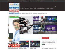 Tablet Screenshot of golivesportscast.com